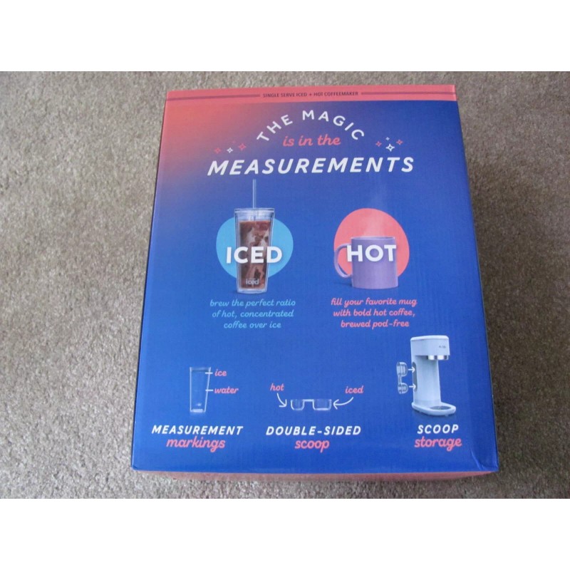 Mr. Coffee Iced Hot Single-Serve Coffee Maker w/ Reusable Tumbler