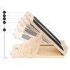Yarlung Wooden Slant Board for Calf Stretching, Portable Squat Incline