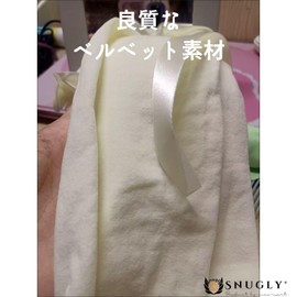 Snugly Women's Knee High Socks, Ribbon, White, Maid Clothing, Thigh High Socks, Knee High, Velvet, Compression, Soft, 27.6 inches (70 cm), Thigh Length, Cosplay, white