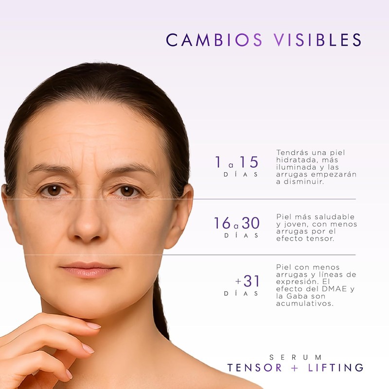 PUREZA NATUR Suero facial Efecto Tensor Lifting con Gaba Y