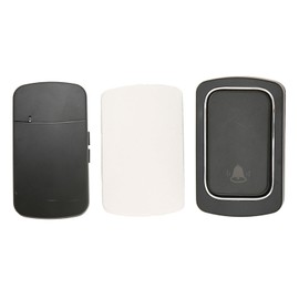 Wireless Doorbell Set AC  Self Power Generating Battery Free Door Bell Kit Pager Call Button with Long Transmission Distance