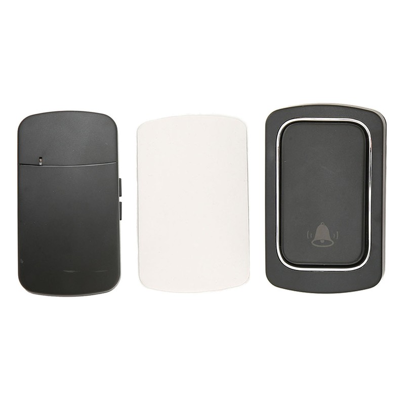 Wireless Doorbell Set AC Self Power Generating Battery Free Door