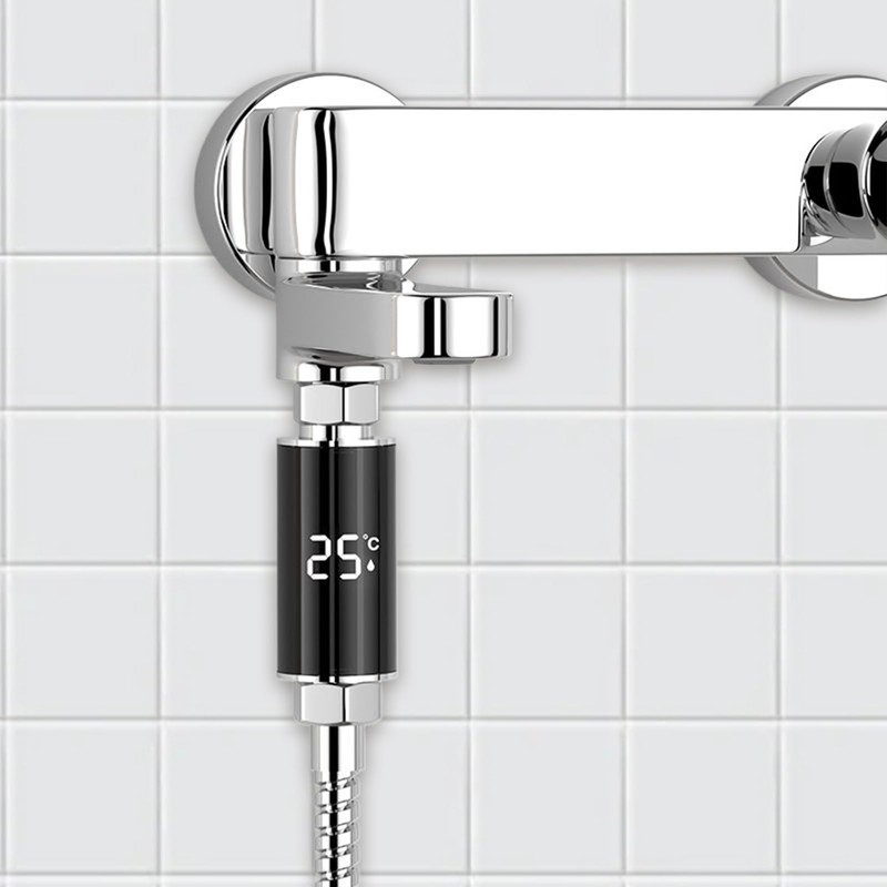 Shower Temperature Indicator,Real-Time Shower Temperature Gauge | Waterproof Portable Precise