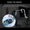 Dawot Professional Swivel Caster Wheels Set, Heavy Duty Photography C