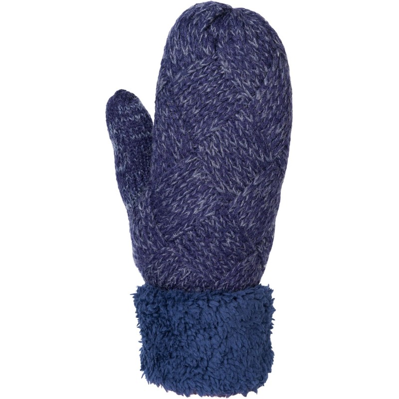 styleBREAKER 09010031 Women's Warm Winter Knitted Mittens, Gloves with Diamond