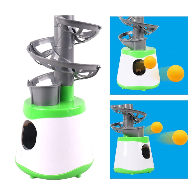 F Fityle Mini PingPong Ball Machine Automatic Table Tennis Machine
