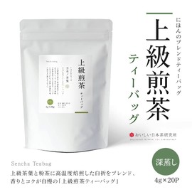 Delicious Japanese Tea Laboratory, Sencha Tea Bag, 0.1 oz (4 g) x 20 P