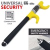 KRASER KR940B Heavy Duty Steering Wheel Lock Keyless Combination Code,