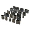 Leather Craft Punch Tool Set 39 Pieces with Clear Case