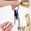Monkey Wrench Mini Screwdriver Tool Key Chain Clip Mini Adjustable
