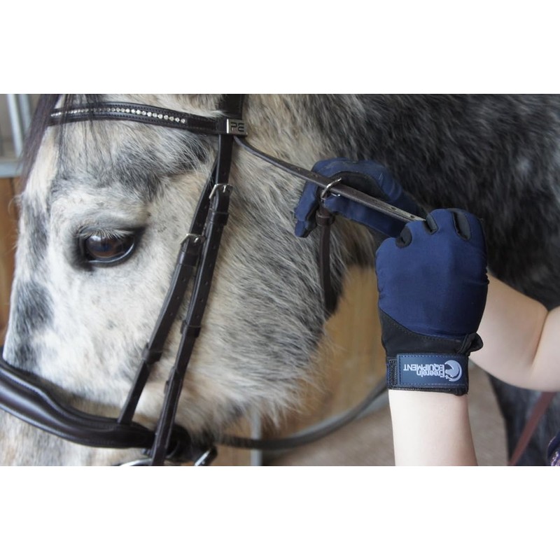 FREEREIN SuperFit Horse Riding Gloves - Lightweight, Breathable, and Secure