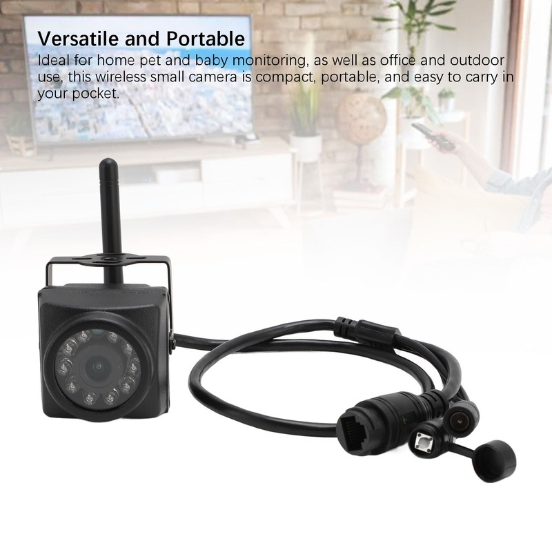 2.4G Wireless Small Camera 10LED HD Night Vision Motion Detection