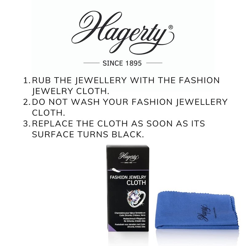 Hagerty BL Fashion Jewelry Cleaning Cloth