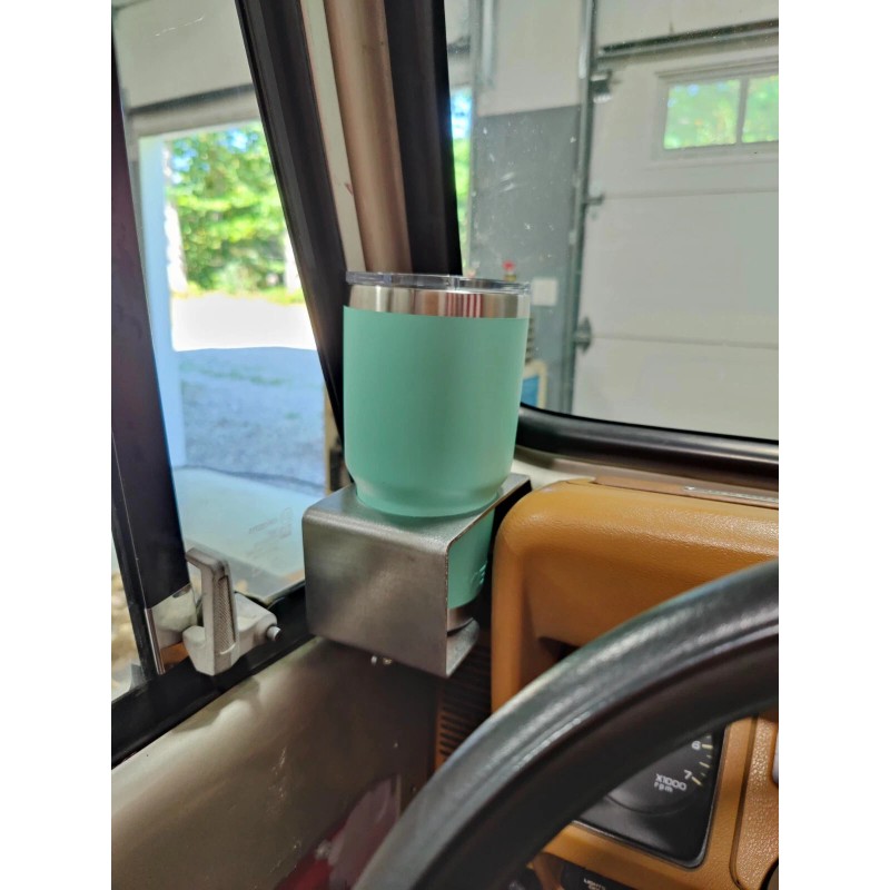 Flat Front Cup holder for Jeep Wrangler YJ STEEL, MADE