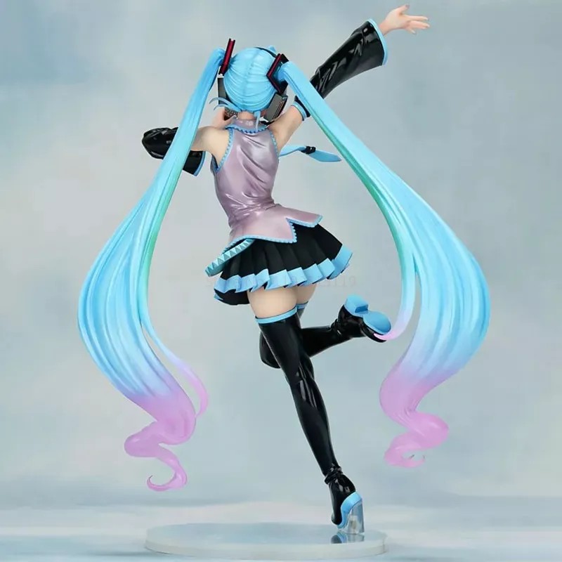 Jextech Figura Hatsune Miku Con Pequeño Pony Regalo Coleccion 21cm