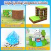 ANDENLEY 150PCS Magnetic Blocks, Magnetic Building Blocks Cubes, Magnet Tiles
