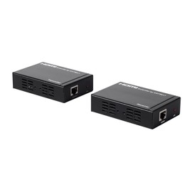 Monoprice HDMI Extender Over Single CAT6 (TCP/IP) - 100 Meters (328 Feet) With IR Support, HDCP 1.1 - Blackbird Series