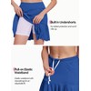 M MOTEEPI 19" Knee Length Golf Skirts Skorts for Women