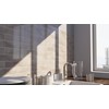 COLAMO Luxury 22PCS Glossy Beige Peel and Stick Backsplash, Stick