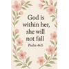 God is within her, she will not fall