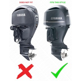 Yamaha F225 / F250 / F300 4.2L V6 Offshore (A-Series) Non-Vented Outboard Motor Cowling Cover - MAR-MTRCV-F4-2L