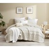 B2EVER Boho Light Beige Quilt Queen Size Bedding Sets with