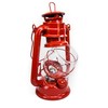1 x Campfrei Petroleum Lamp 24 cm, 4 Colours, Red,