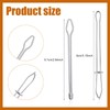 4pcs Rope Threader, 2 Designs Bodkin Drawstring Threader Tool Set
