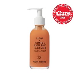 Youth To The People Limpiador Facial Exfoliante Suave Superfruit (145 Ml), Gel De Ducha Con Papaya Y Vitamina C, Exfolia E Ilumina, Piel Radiante Y Lu