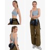 WATERFLY Waist Bag, Outdoors, with Water Bottle Pouch, for Travel,