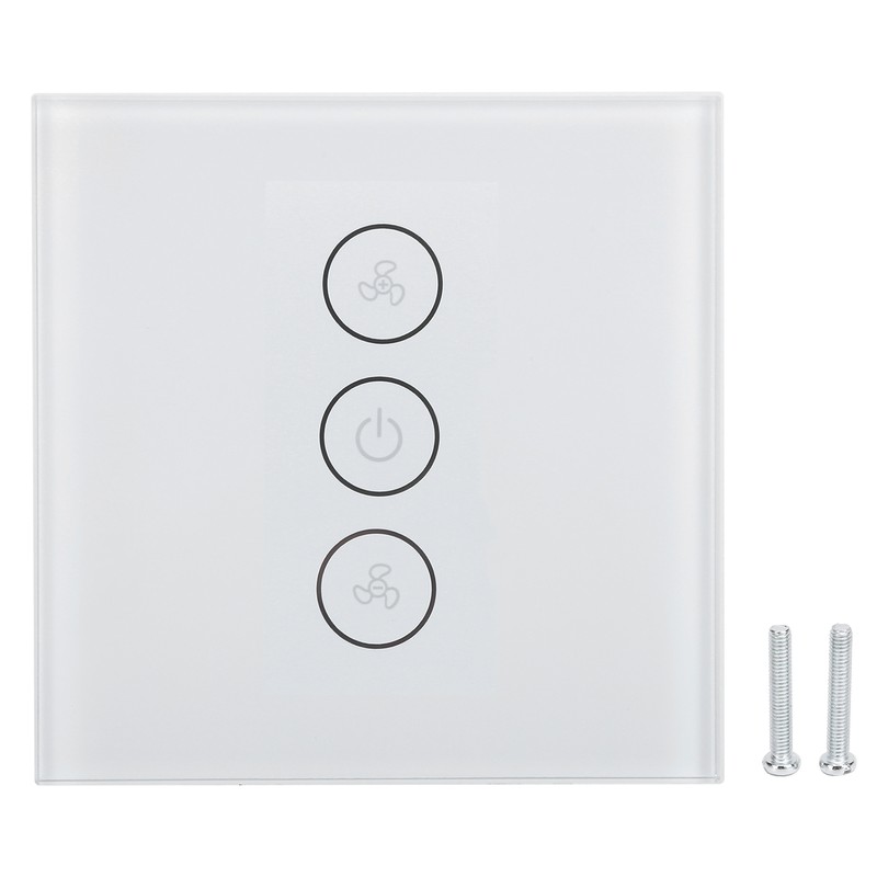 Smart WiFi Dimmer Fan Switch Wireless Timer Voice APP Control