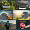 Solar Power Camping Lights String,Outdoor String Lights with 8 Modes
