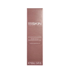 111Skin Rose Gold Radiance Body Oil, Anti-Aging Moisturizing Oil, Contains Damask Rose Extract, Green Microalgae & Chamomile (3.4 fl oz)