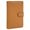 Samantha Look 021838 Genuine Leather Women's Purse Colourful 3-Way Foldable