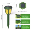Solar-Energy Mouse Repellent with Screw-Shape Stakes Outdoor, Waterproof Solar Ultrasonic