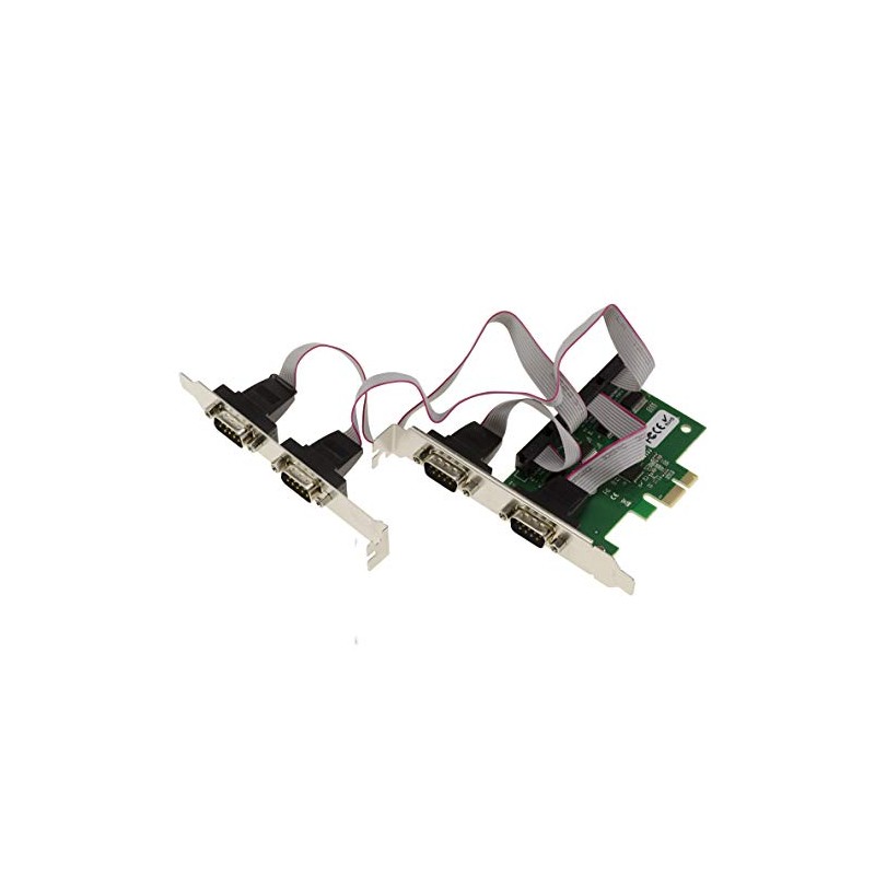 KALEA-INFORMATIQUE PCI Express PCIe Serial RS232 Controller Card with 4