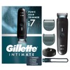 Gillette i7 Intimate Men’s Premium Pubic Hair Trimmer, Waterproof LED