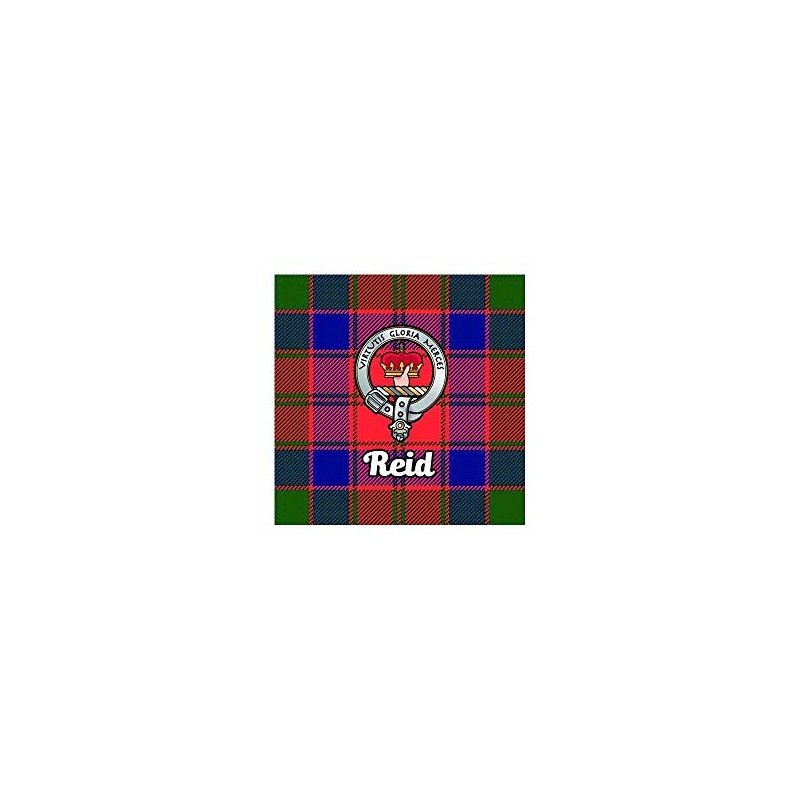 Art2Glass Tartan Clan Coaster - Reid