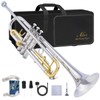 ALLSET Bb Standard Trumpet for Beginners | Student Band, Orchestra,