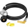 Aekops 5 FT Propane Adapter Hose with Regulator for Blackstone