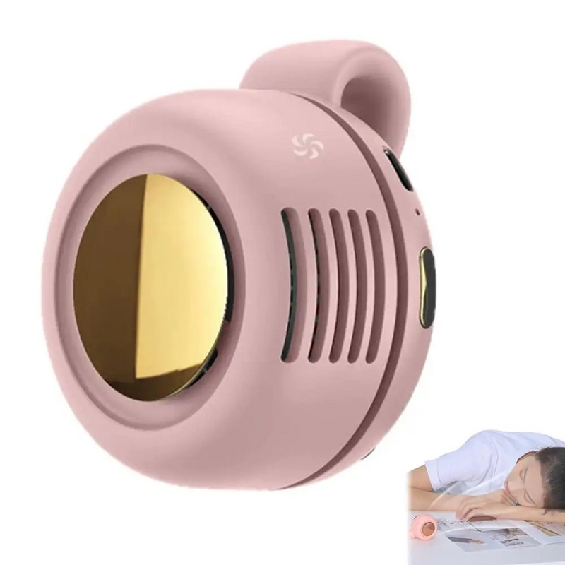 Mini Clip-On Portable Fan for Daily Cooling – Bladeless 3-Speed
