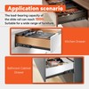 ToBeGreat 1 Pair Side Mount Drawer Slides Rails 8 Inch