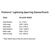 Proforce Lightning Sparring Gloves/Punches - Silver