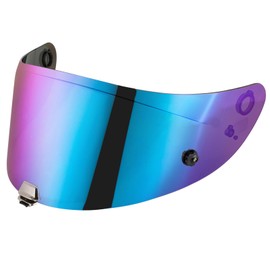 Motorcycle Helmet Visor for Rpha 70/Rpha 11/HJ-26, Motorcycle Wind Protection Helmet Lens Visor Full Face Helmet Visor, Motorcycle Helmet Accessories Replacement (Rainbow)