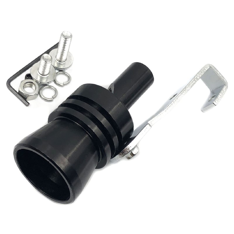 DEVMO 2pcs XL Size Aluminum Alloy Universal Turbo Sound Exhaust