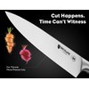 7Pcs Ultra Sharp Kitchen Knife Set, Acacia Wood Block with