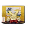 Yakusigama 5721 Helmet, Small Gold Exhibition Helmet, Festival, Celebration, Figurine,