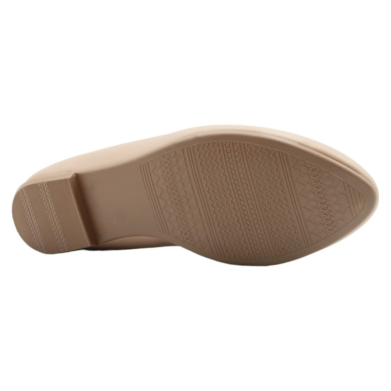 RBCOLLECTION Mocasines en Piel Vegana – Beige