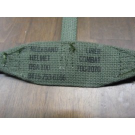 Vietnam Era Helmet Neckband for M1 Steel pot  NOS from original case