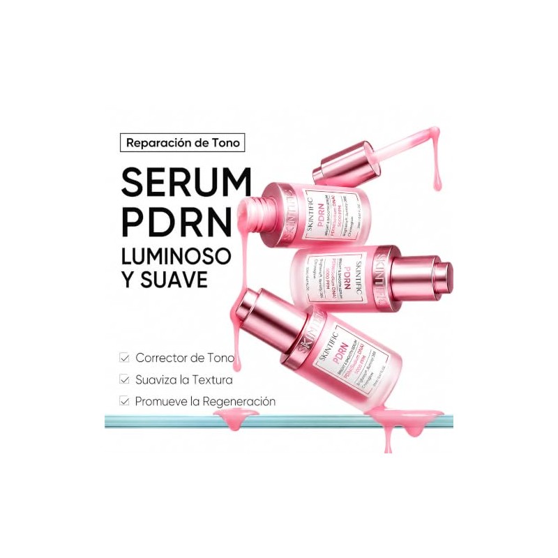 Skintific Pdrn Bright Smooth Serum 20ml Sérum Facial Iluminador Reparador